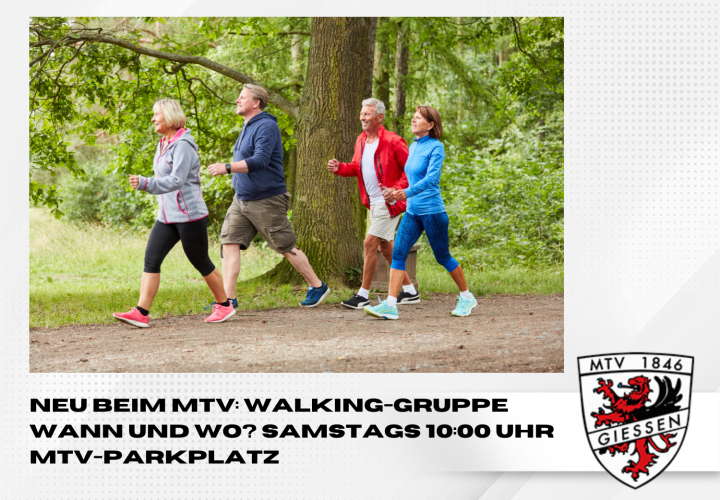 NEU beim MTV: Walking Gruppe